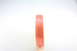 " Gamma" Резинка для бисера полиуретан DN d 0. 6 мм 18 м №03 розовый