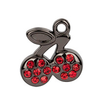 "BLITZ" PPT027 Подвеска 10 х 12 мм №06 черный никель (красный)