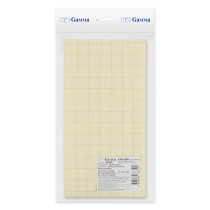 Канва K04R " Gamma" Aida №14 цв. 92% хлопок, 8% терилен 50 х 50 см ± 2 см бл. бледно- голубой в клетку