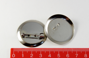 Заготовка для броши 2 см под никель